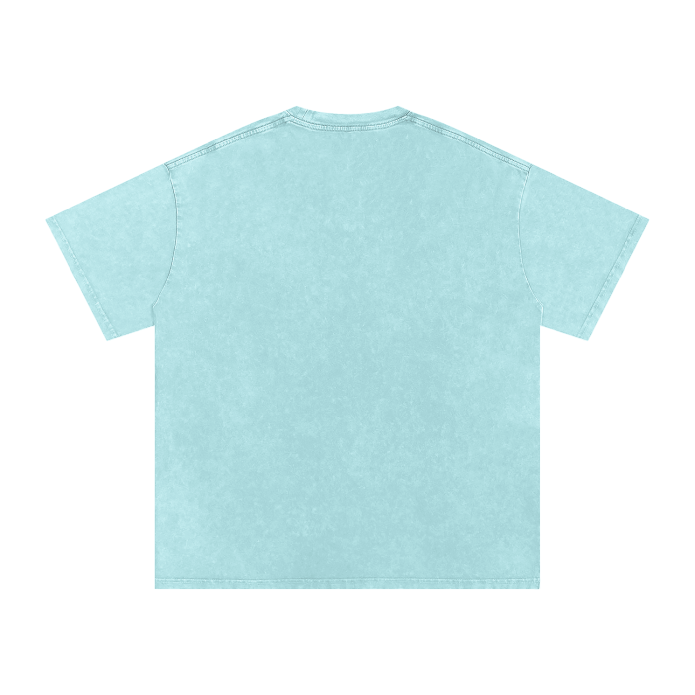 Acid Wash Graffiti Logo Oversize T-Shirt