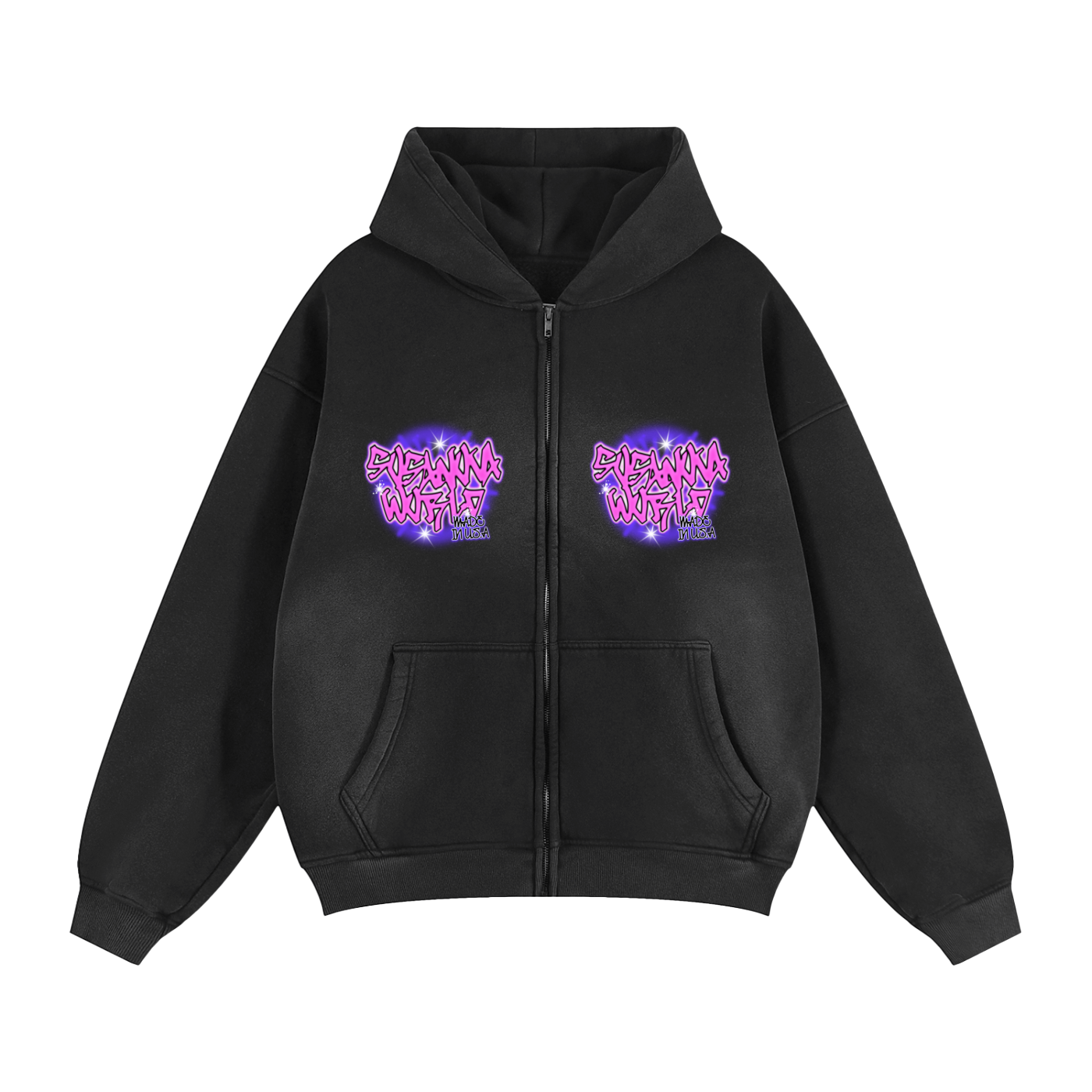 SosaWorld Two-way Zipper Hoodie