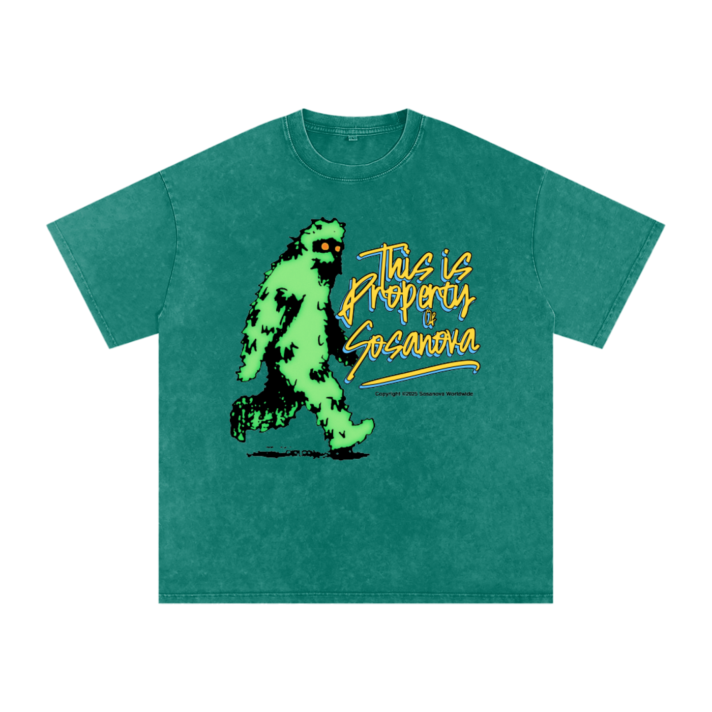 Acid Wash SosaSquatch T-shirt