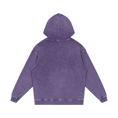 PurpleNurple Acid washed hoodie