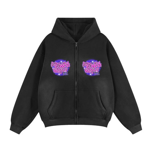SosaWorld Two-way Zipper Hoodie
