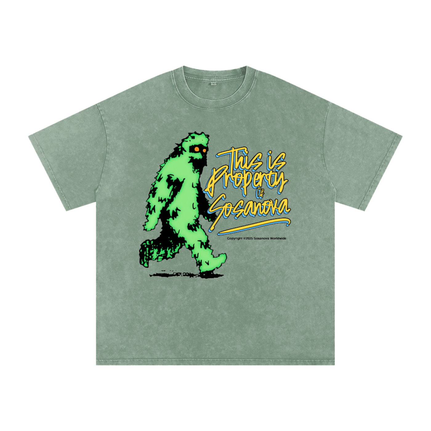 Acid Wash SosaSquatch T-shirt