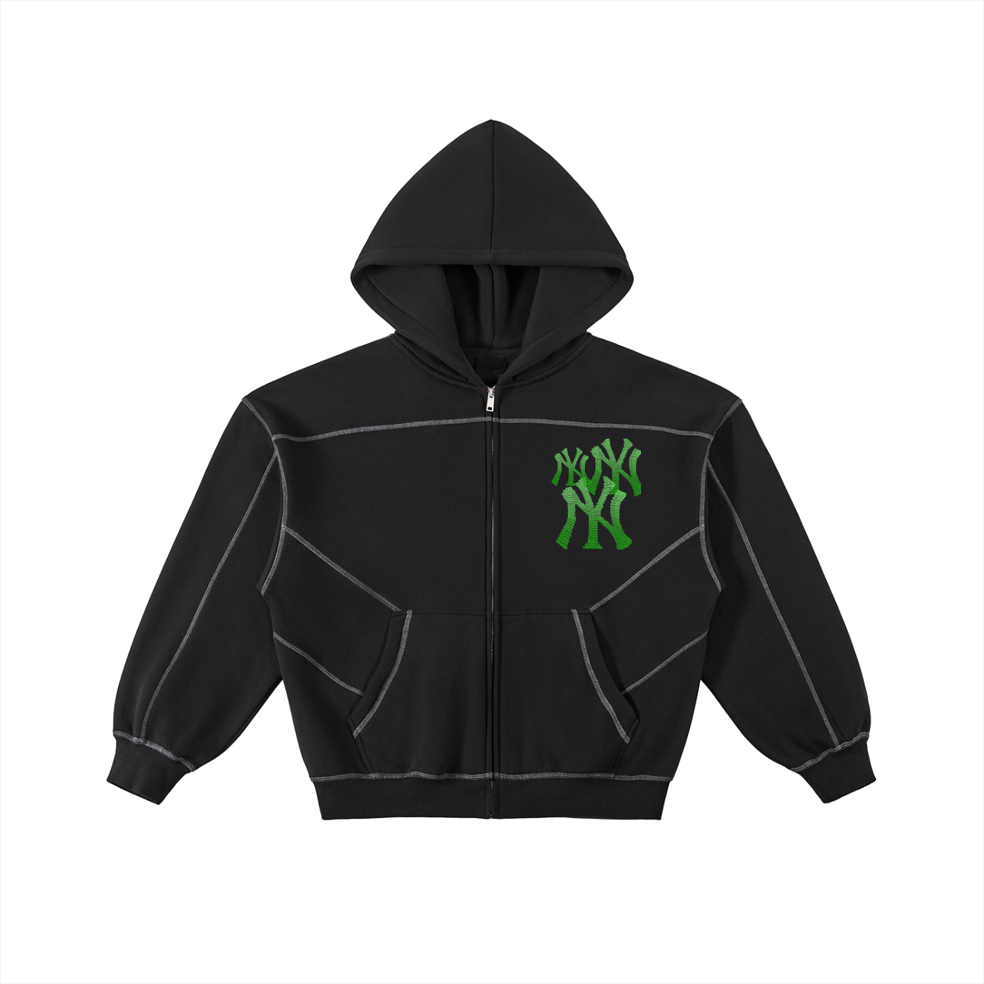 LimeGreen NY logo hoodie