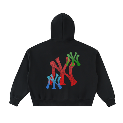 Skittlez Full-Zip Boxy Hoodie